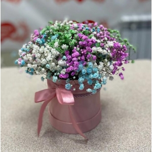 Купить коробку цветов «Комплимент» с доставкой в Комсомольске-на-Амуре