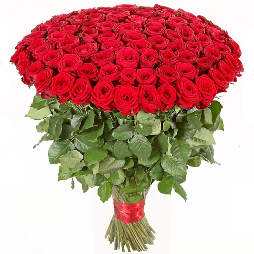 Купить букет из 101 розы в Комсомольске-на-Амуре